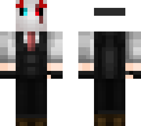masked injured white hair man