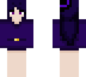 witch girl in pajamas