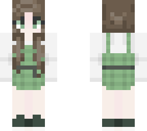 brown hair cafe girl- @unattractiveaf on skindex