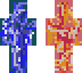 red/blue