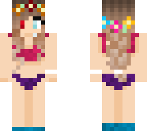 two piece swim suit