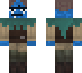 blue emoji poor version