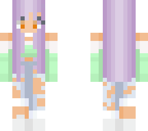 cute purple girl re-upload #2