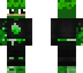 flamefrogs but with a reen flame crown