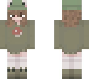 mushroom girl