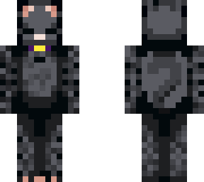black/grey cat
