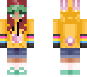 cherry_my oc_/yellow hoodie