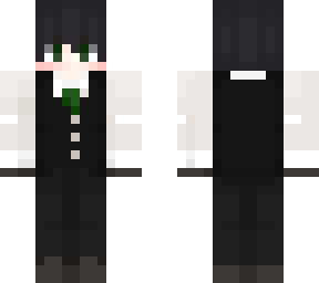colored tie and eyes green- skin from xrysh112 on skindex