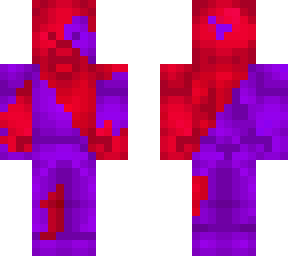 fusion steve (red steve) & (purple steve)