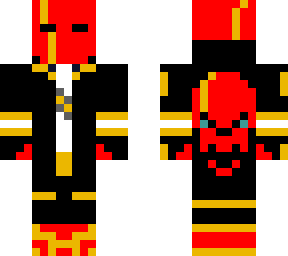 red mask