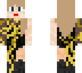 taylor swift gold rep eras tour | Minecraft Skin
