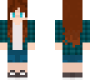 teal plaid