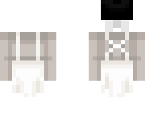 white overall dress