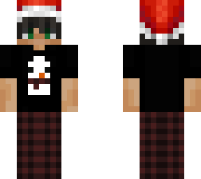 elliot with snowman
