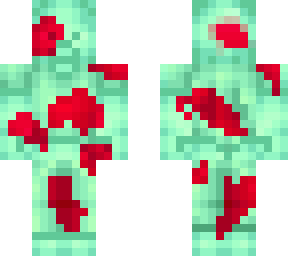 light cyan steve??