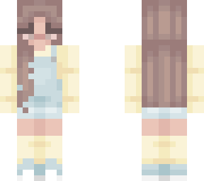 yellow overalls