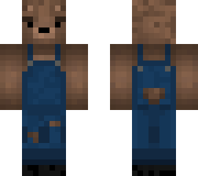 bear in overalls