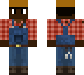 farmer by the river