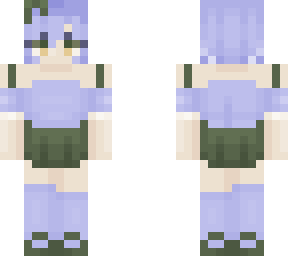 lavender matcha | i drew her legs lol read description