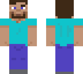 mewing steve (diamond jawline)