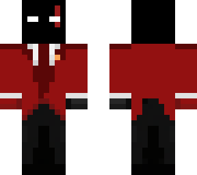 red suit