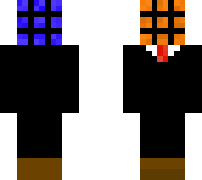 ribik cube man in a classic suit