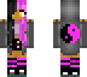 ying yang brown goth