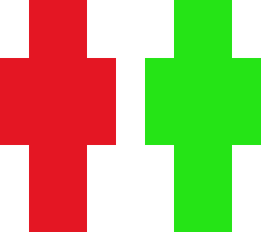 (demon) colourful 1 colour