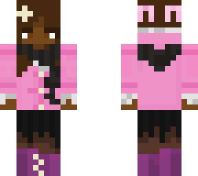 african american  girl christmas skin