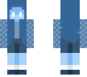 cute blue girl