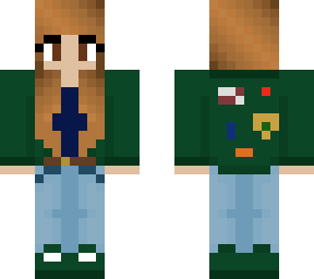 green pilot jacket