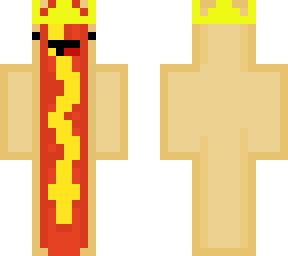 hot dog skin crown (not mine)