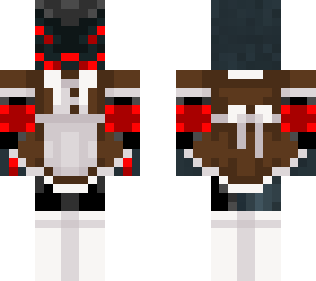 my friend in a maid outfit:3