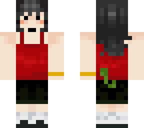 "stacy" red tank