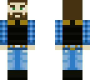blue flannel
