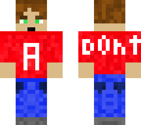 look im in minecraft the skin is me