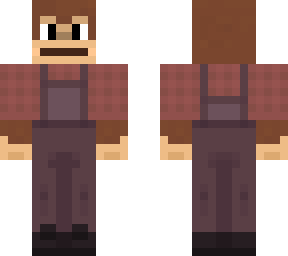monkey with  suspender pants (red)