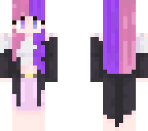 pink/purple split