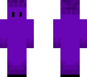 purple blob with beanie