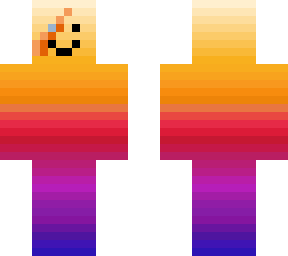 sunset gradient ombre
