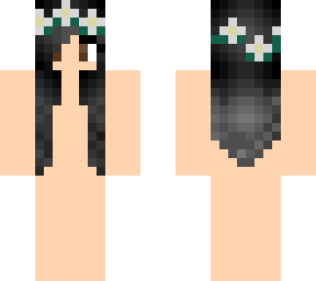 black haired 2018 girl (base for you to use)