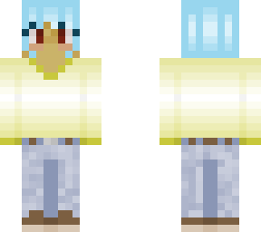 blue hair girl