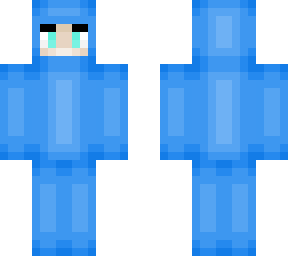 blue man suitable outfit