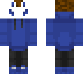 blue mask