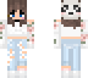 official chocgirl minecraft skin