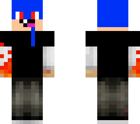 skin de nob con su perder  de novito_minecraft de tiktok