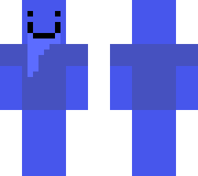 blue drooling guy