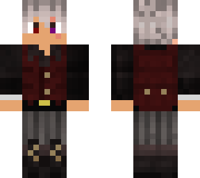 white hair