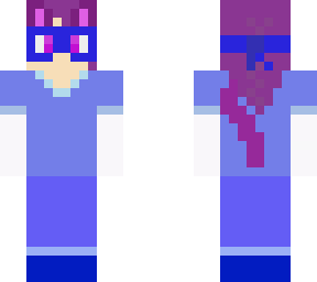 blue mage miqo’te (mask version)