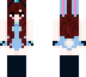 bunny somy light blue boots blue